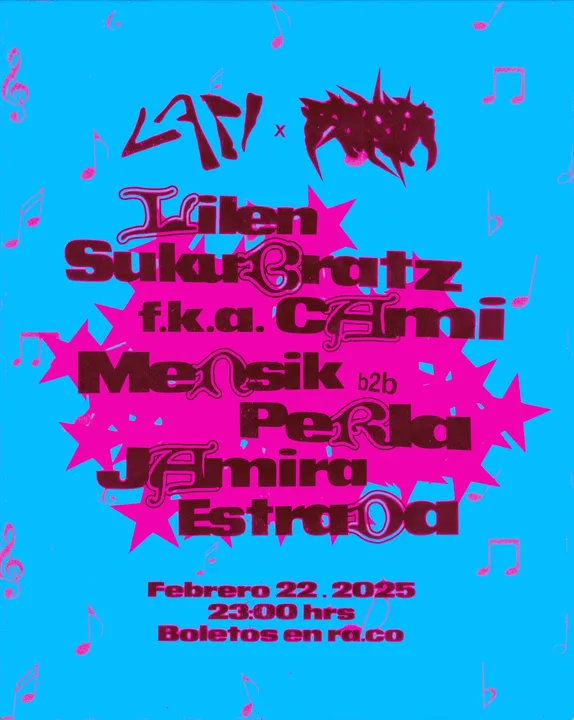 Flyer de Lapi x Club Furia