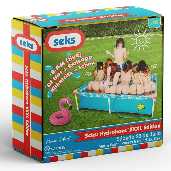 Flyer de SEKS en la playa en Marandwana
