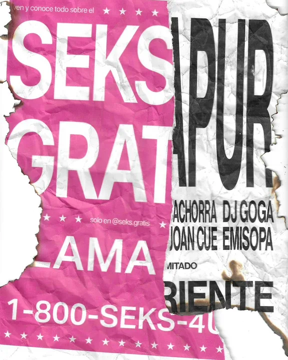Flyer de SEKSAPUR